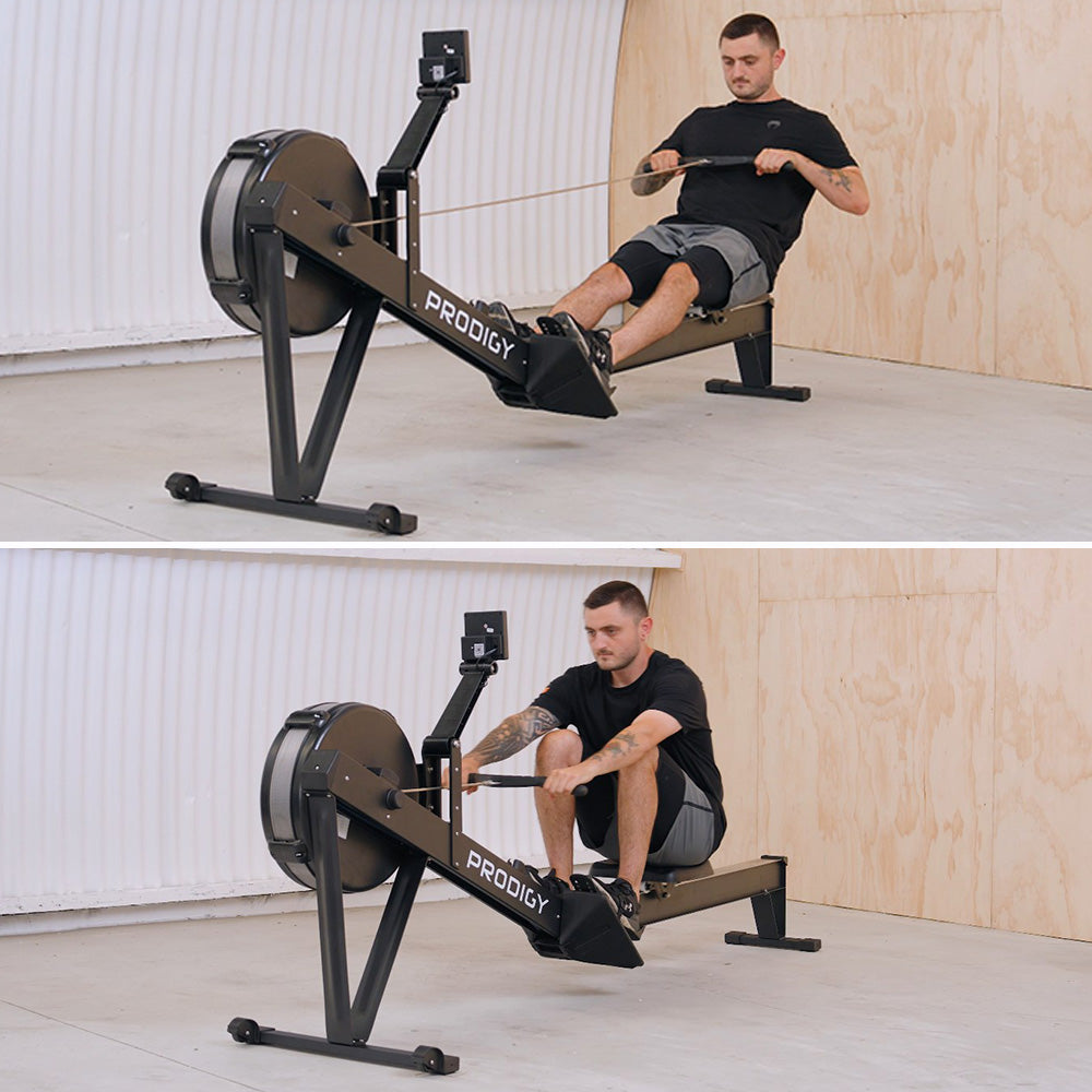 Prodigy Vortex – Air Rower Machine for Home & Commercial Gyms