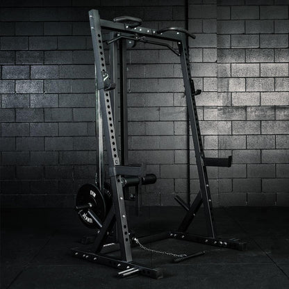 Commercial Half Rack With Cable Attachment