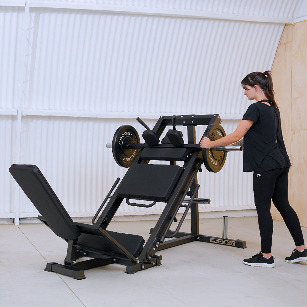 Prodigy Leg Press / Hack Squat Machine