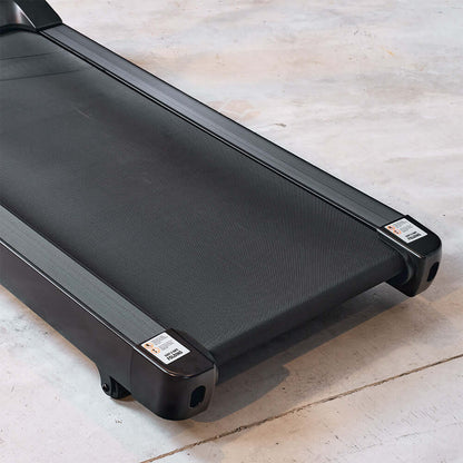 Prodigy ApexRunner 3HP treadmill showing the running deck, ideal for home gym equipment in Australia.